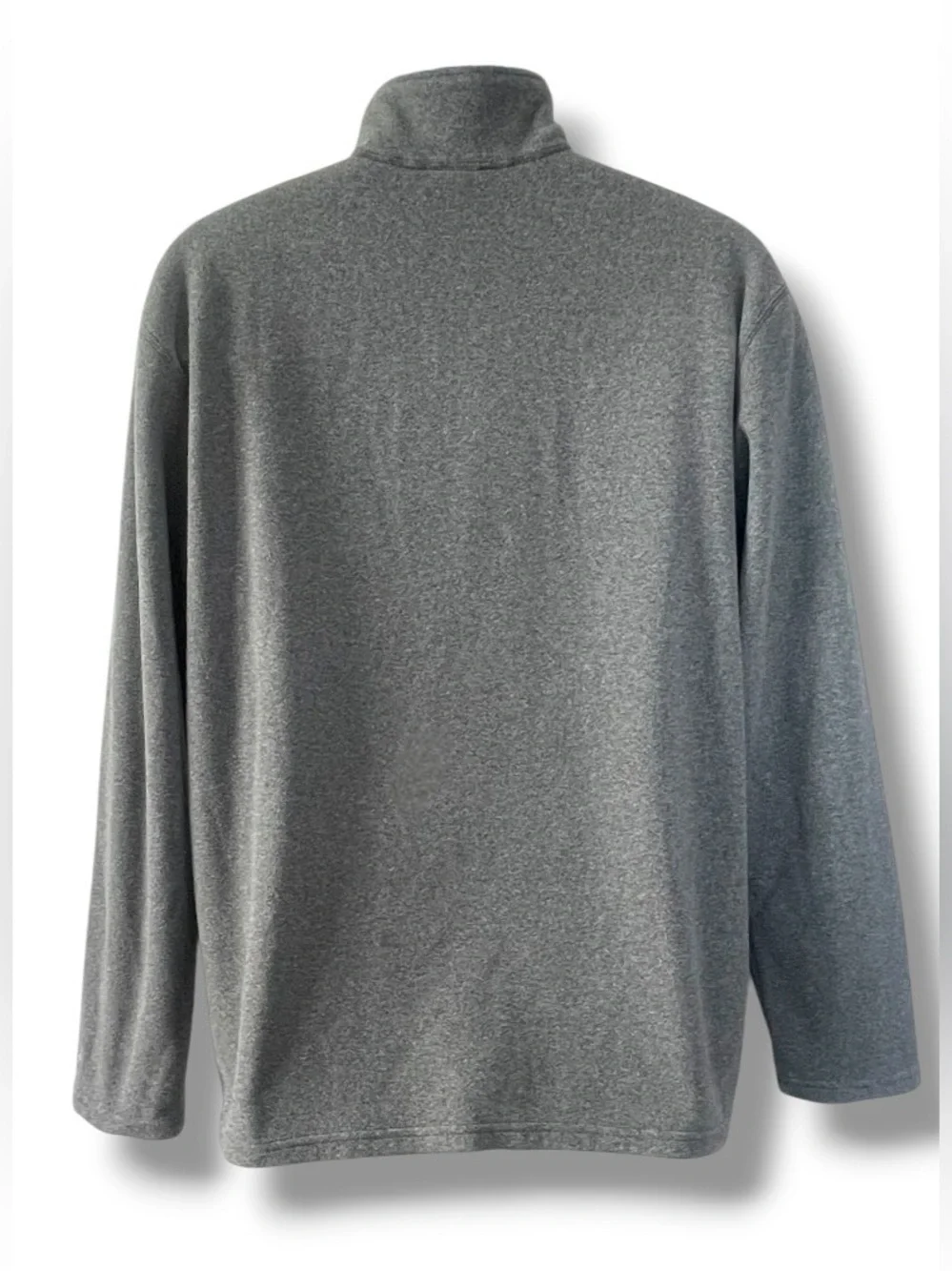 The North Face Gray Fleece Quarter Zip Pullover Men’s Large Jacket Sweater
